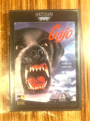 Cujo DVD Stephen King Horror Sci-Fi Creature Movie 1983 Artisan 80's RARE OOP