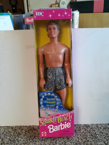 ケン 1995 SPARKLE BEACH KEN WITH BRACELET BARBIE | eBay