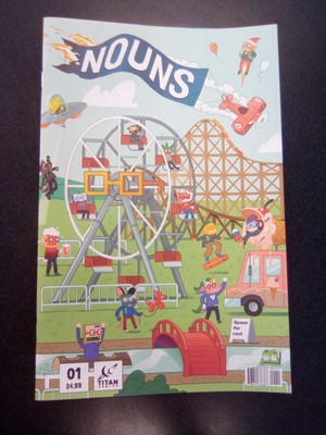 Nouns Nountown #1 (Of 6) Cover A Schlitz Comic Book First Print