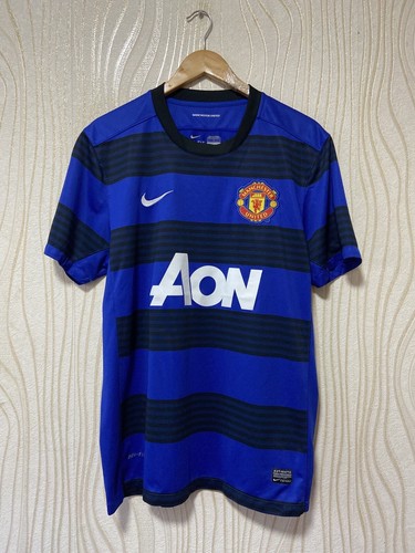 MANCHESTER UNITED 2011 2013 AWAY FOOTBALL SHIRT SOCCER