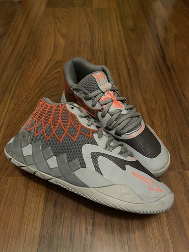 PUMA MB.01 Rock Ridge Red 2022 size 5 Grey Basketball shoes | eBay