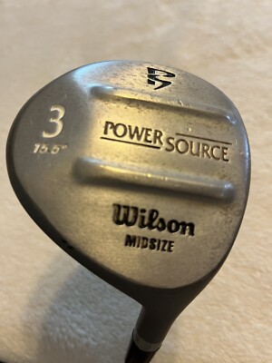 Wilson Power Source Midsize 3 Wood 43 In 15.5d RH Standard Flex Graphite Shaft