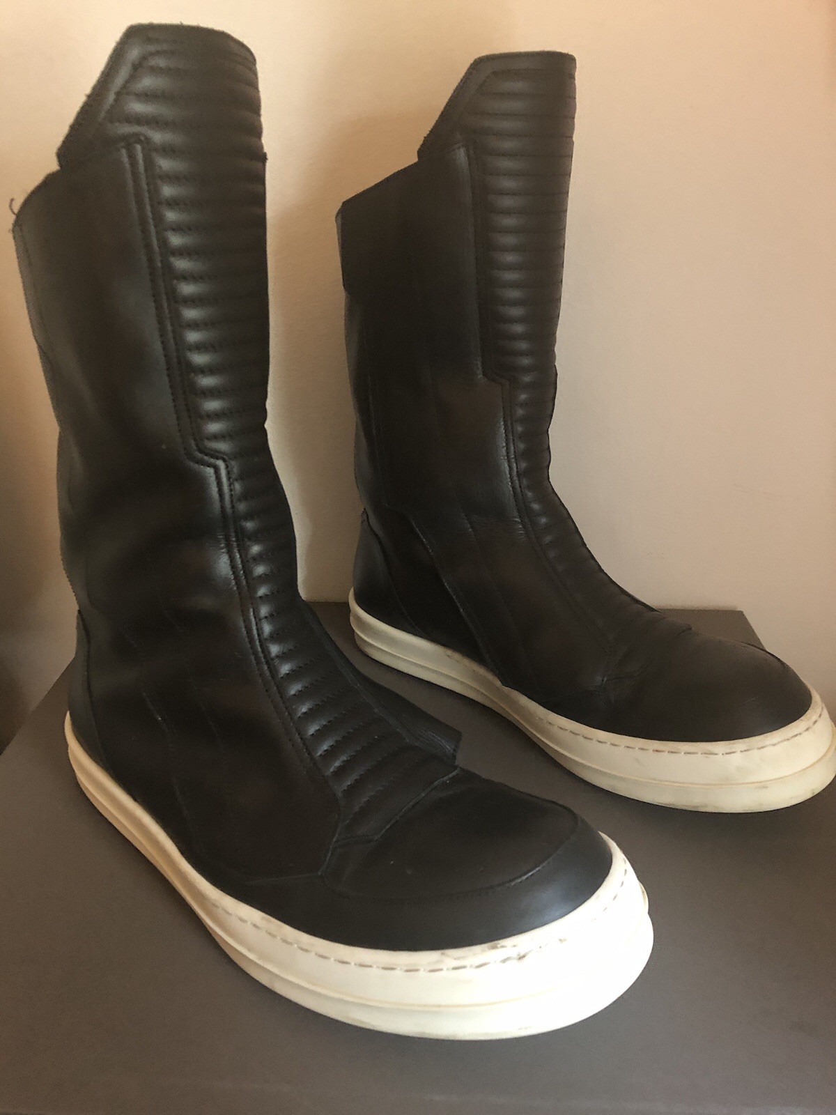 RICK OWENS Biker Sneakers / Moto Dunks FW23 LUXOR SIze 43