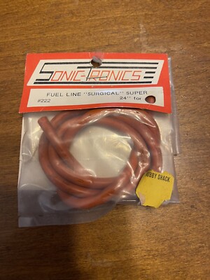 Vintage RC Sonic-Tronics Fuel Line Surgical Super 24  #222