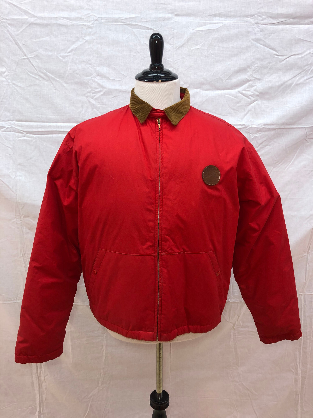 90s 【Ralph Lauren】Half Coat size M Polo Ralph Lauren Mens Down Puffer Jacket 90s Equestrian