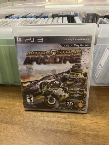 MotorStorm: Apocalypse (PS3, 2011) Complete w/ Manual & Tested