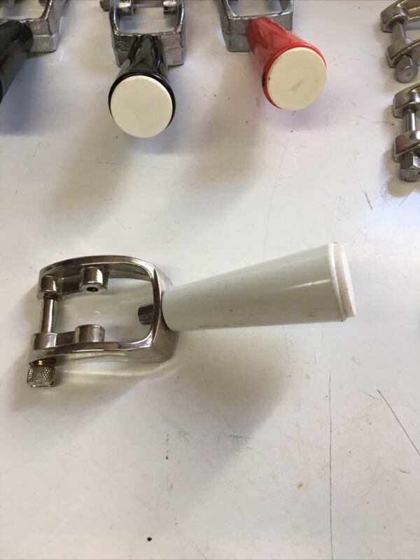 Tap Rite /sankey Keg  Coupler White  Handle W/ Bolt Draft Beer Repair Parts