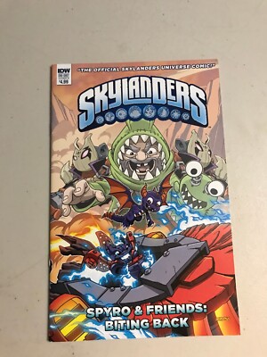SKYLANDERS #1 VF COVER B VARIANT - IDW 2014