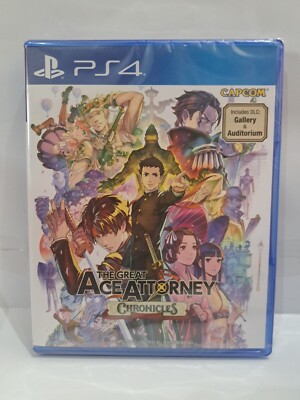 (Asia English Version)The Great Ace Attorney Chronicles (Playstation 4/ PS4) NEW
