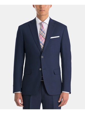 

RALPH LAUREN Мужской темно-синий костюм классического кроя Отдельный блейзер, Navy