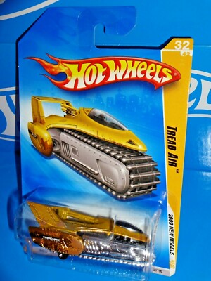 Hot Wheels 2009 Models 32 Tread Air Gold Chrome