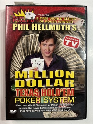 Million Dollar Texas Holdem Poker System Phil Hellmuths DVD