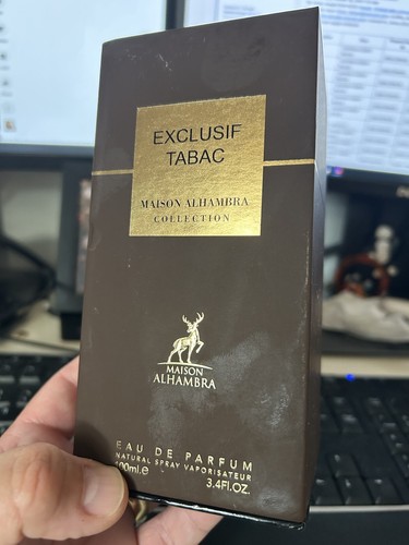 香水(男性用) MAISON ALHAMBRA EXCLUSIF TABAC 100ml EDP Lattafa Alhambra Exclusif Tabac EDP For Him / Her 100ml