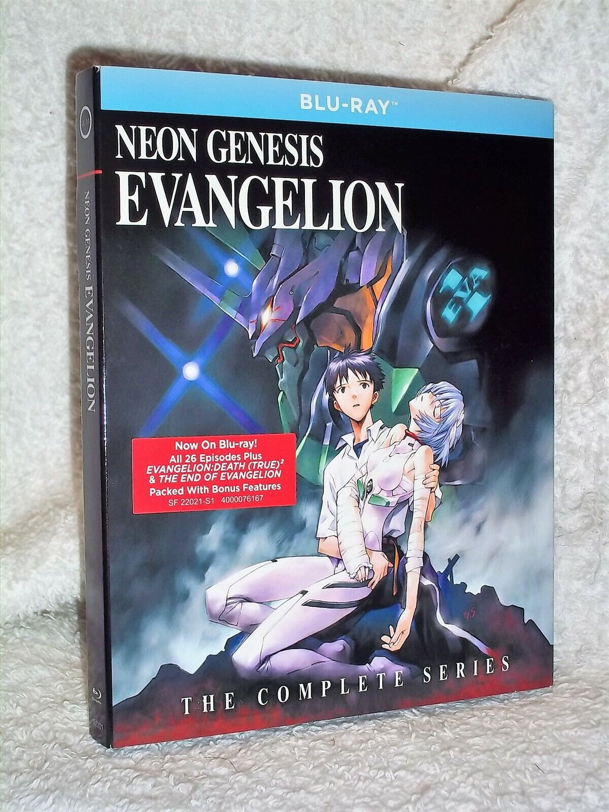 Neon Genesis Evangelion Complete Series (Blu-ray 2021 5-Disc) w/ SLIPCOVER anime Neon Genesis Evangelion Complete Series (Blu-ray 2021 5-Disc) w/ SLIPCOVER anime