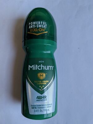 5 PACK Mitchum Advanced Control Anti- Perspirant & Deodorant, Unscented, 3.4 oz