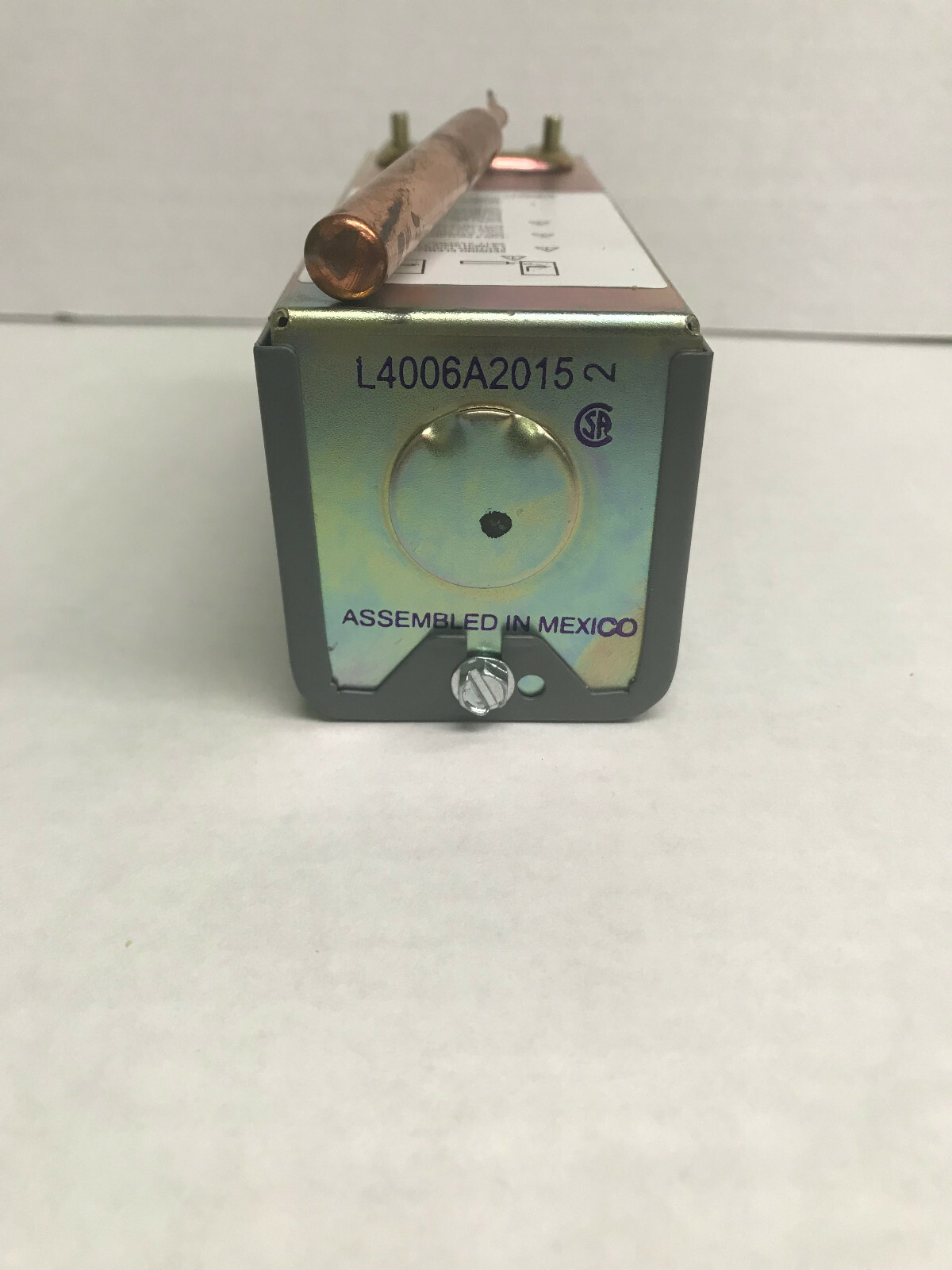 HONEYWELL L4006A 2015 AQUASTAT - high low limit relay boiler control