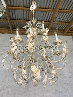 Chandeliers, Fixtures, Sconces - Antique Stained Glass - 7 ...
