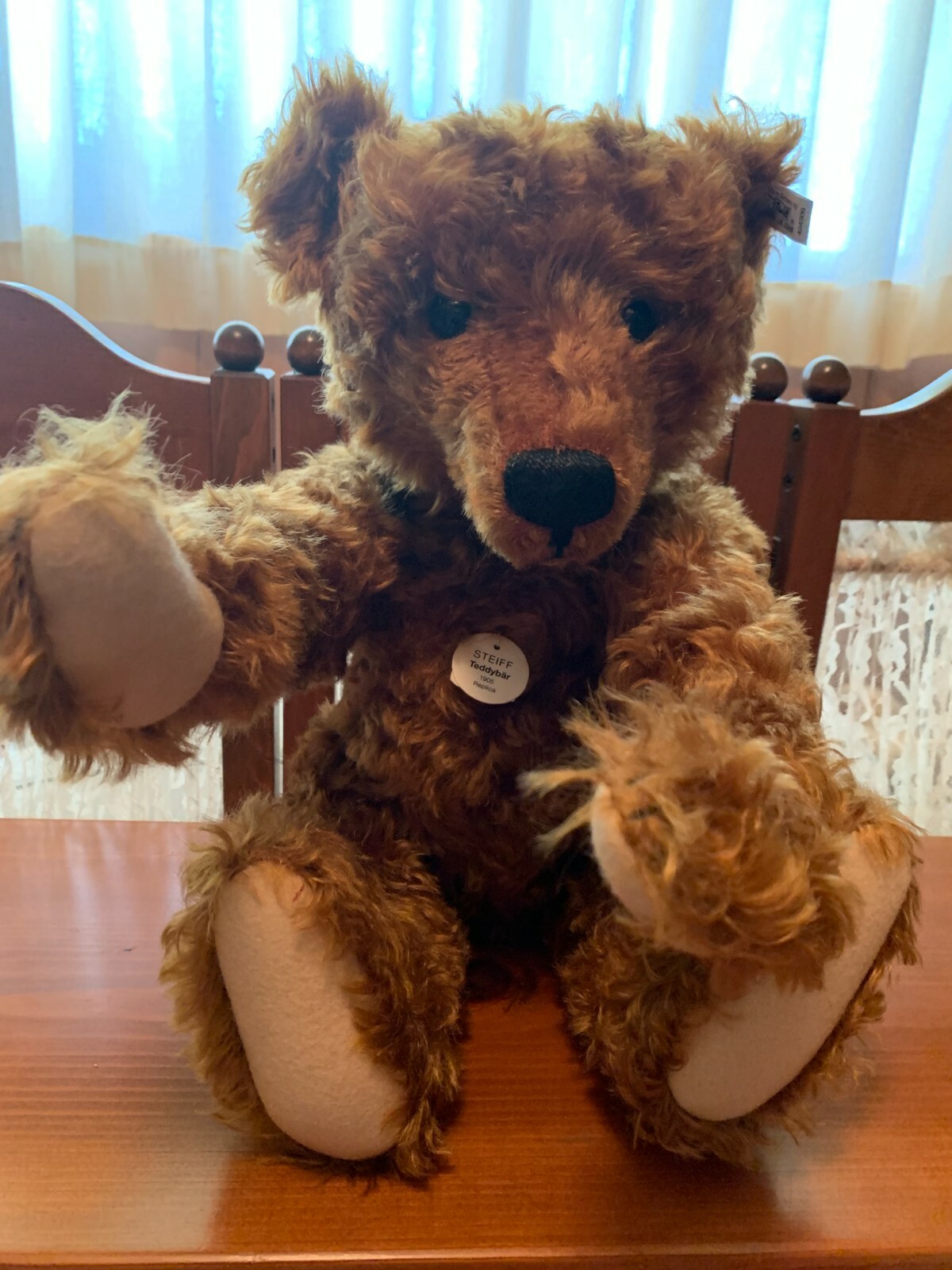 1905 Steiff 可愛いアッシュブラウン テディベア 0 テディベア Steiff