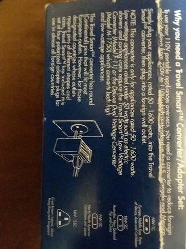 Fraznus 1600 Watt International Converter/adapter Set