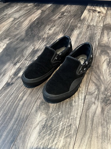 Vans x Nepenthes Needles Slip On Black Purple Butterfly Era