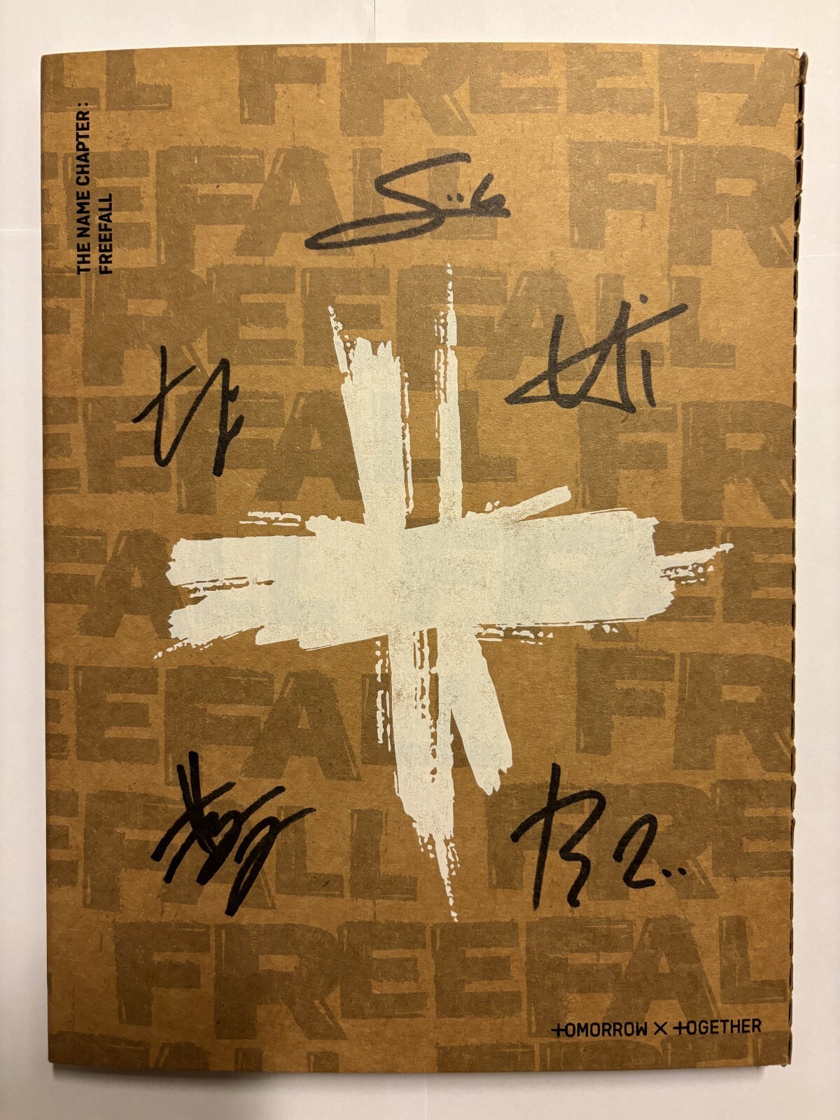 TXT [Name Chapter : FREEFALL] Autographed Signed Album