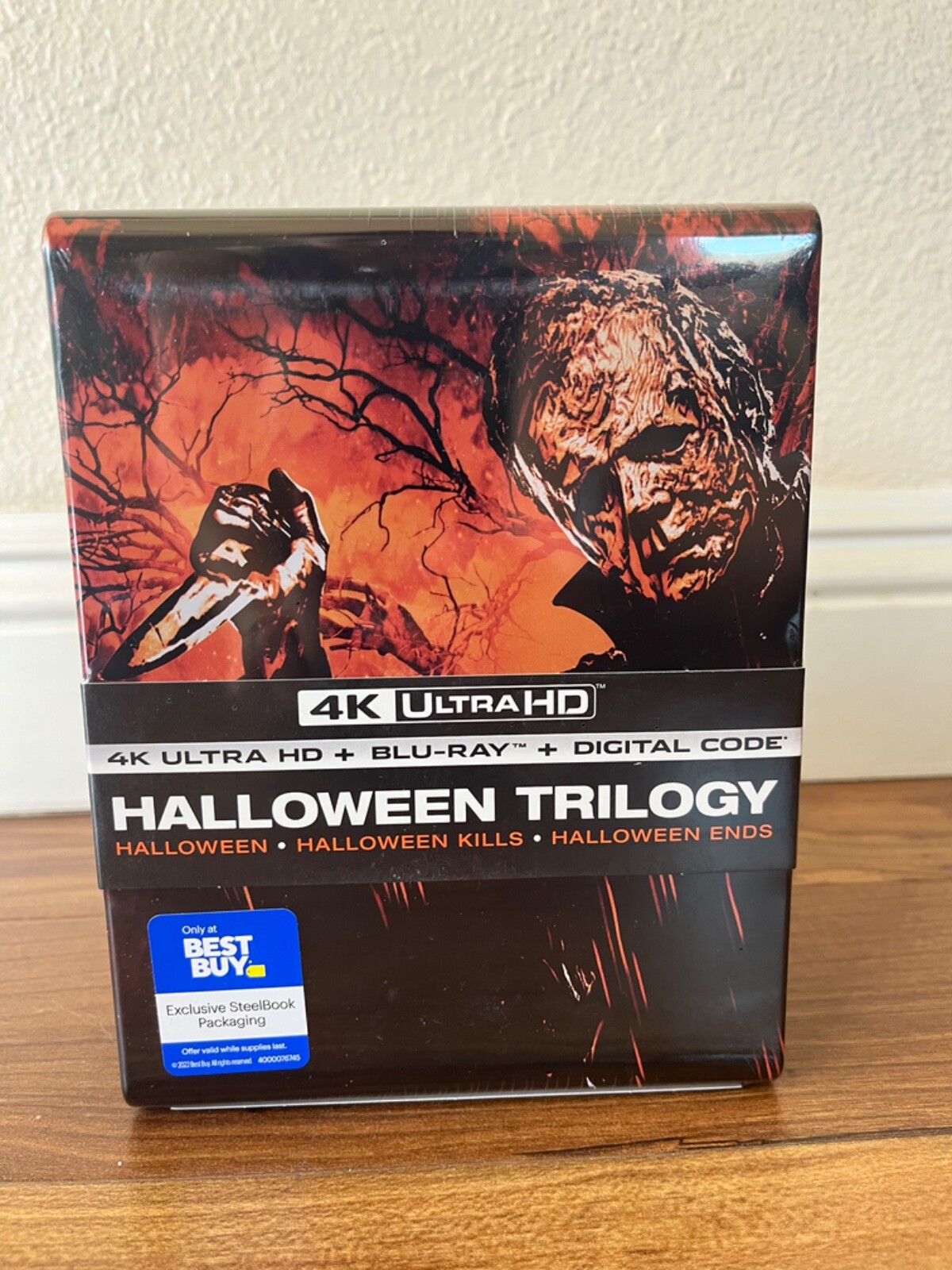 Halloween Trilogy Steelbook (4K UHD/Blu-ray/Digital