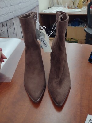 A New Day Women's Thora Dress Boots, Brown, Size 6.5