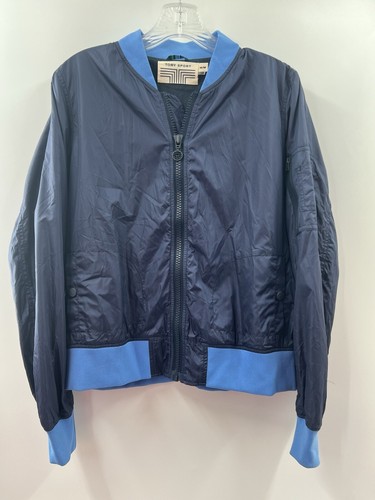 Tory Burch Sport Women's Lightweight Lined Windbreaker Zip