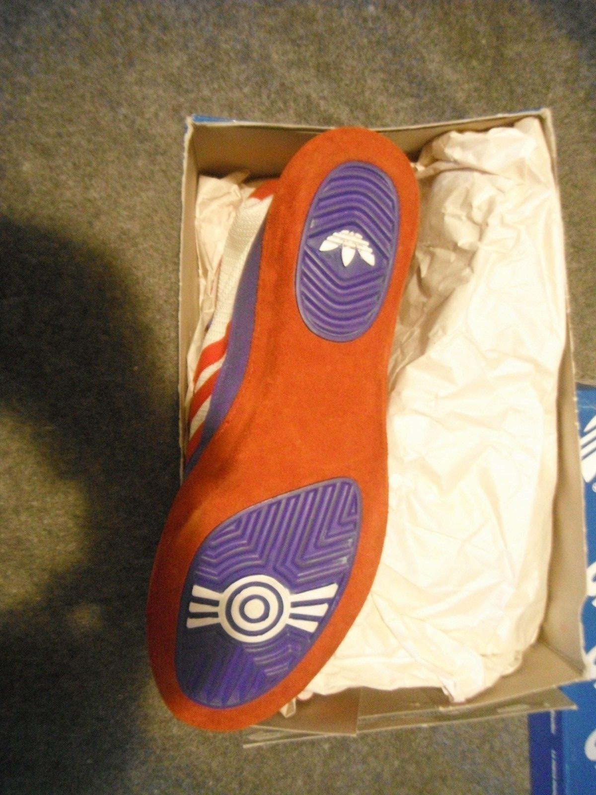 Adidas Combat Speed Wrestling Shoes- RARE- NEW- LEAF BOTTOM