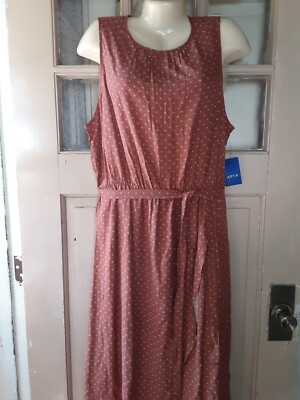 Apt. 9 Woman's Sleeveless High-Low Dress Size XL   NEW WITH TAGS
