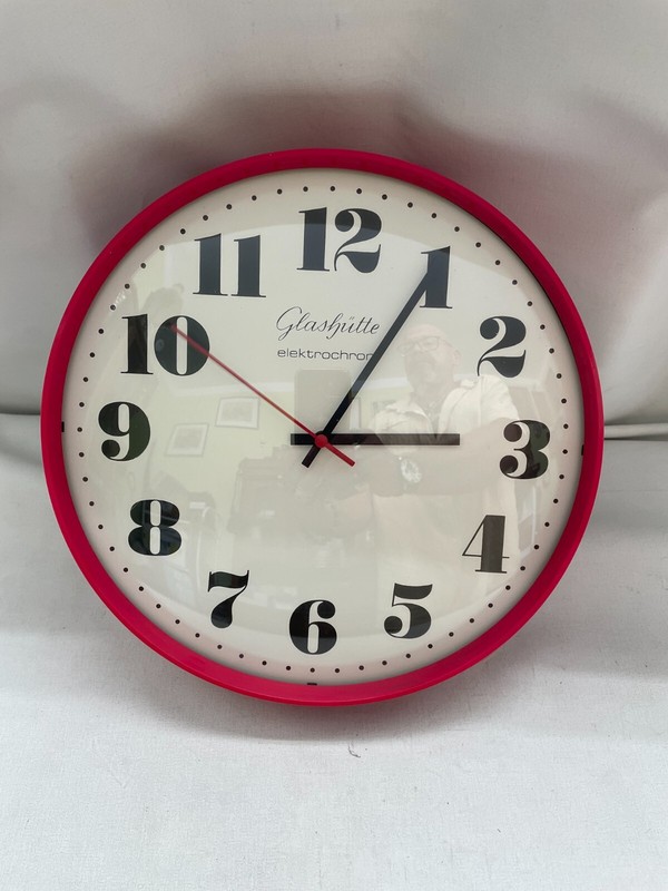 GlashÃ¼Tte Elektrochron Gub GlashÃ¼Tte Elektrochron Typ 410 Wanduhr