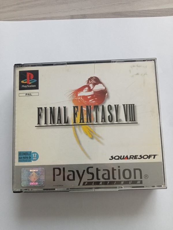 Final Fantasy Viii 8 Ps1 Platinium - Pal Fr