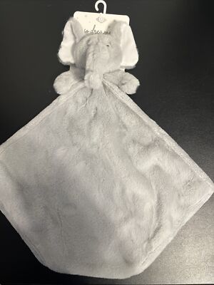 NEW  So Dreamy Grey Elephant Security Blanket Lovey