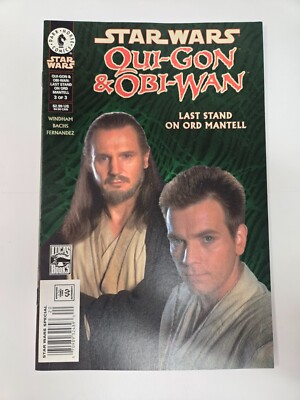 STAR WARS QUI-GON & OBI-WAN LAST STAND ON MANTELL #3 OF 3 PHOTO NEWSSTAND 2001