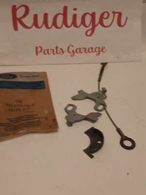 Ford Rear Brake Lever/Drum Brake Self Adjuster Cable Guide Kit D1FZ-2A176-B. NOS