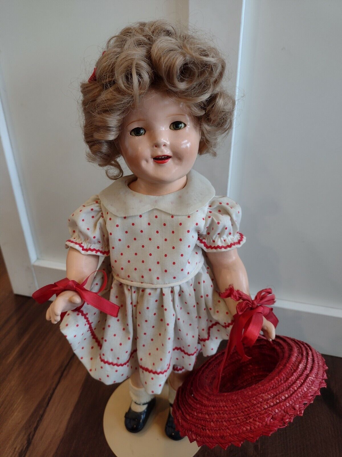 Vintage Ideal Shirley Temple Doll Composition 18 Vintage Ideal Shirley Temple Doll Composition 18