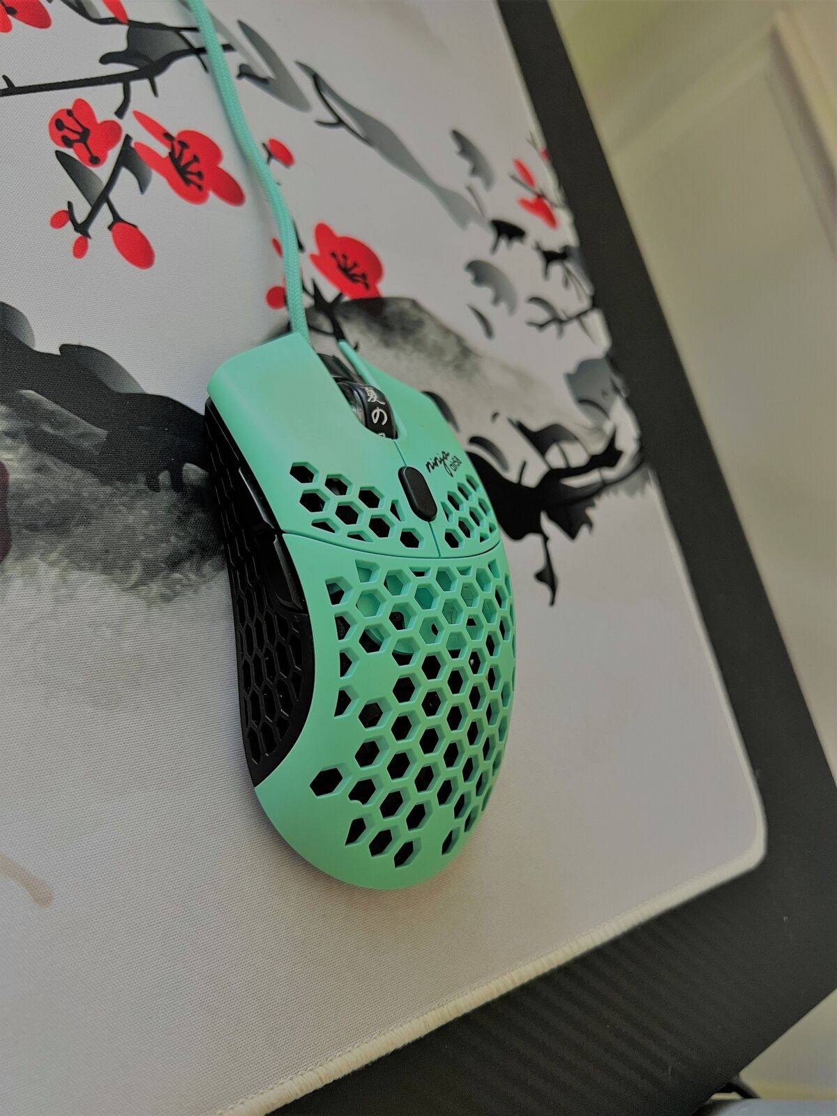 Finalmouse Air58 Ninja Gaming Mouse - Cherry Blossom Blue Finalmouse Air58 Ninja Gaming Mouse - Cherry Blossom Blue