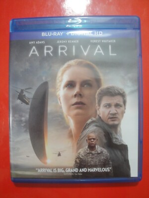 * BLU RAY *   ARRIVAL   2016   AMY ADAMS    JEREMY RENNER    FOREST WHITAKER