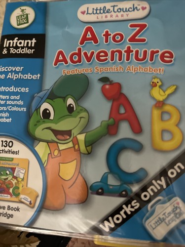 LEAP FROG Baby Little Touch Leap Pad A to Z Adventure Book + LEAP FROG Baby Little Touch Leap Pad A to Z Adventure Book +