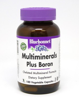 Bluebonnet Multi Minerals Plus Boron 180 капсул