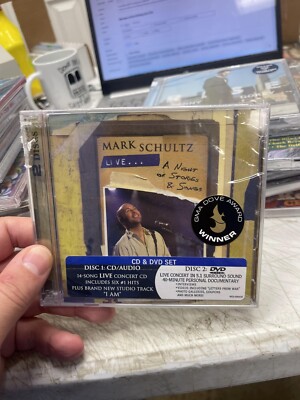 Mark Schultz - Live: A Night of Stories & Songs CD+DVD Set  New