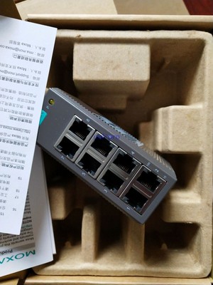 1pc for new MOXA EDS-208 8 electrical ports #W5