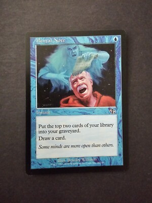 VINTAGE Magic the Gathering MTG Judgment - Mental Note -  WOTC - NM