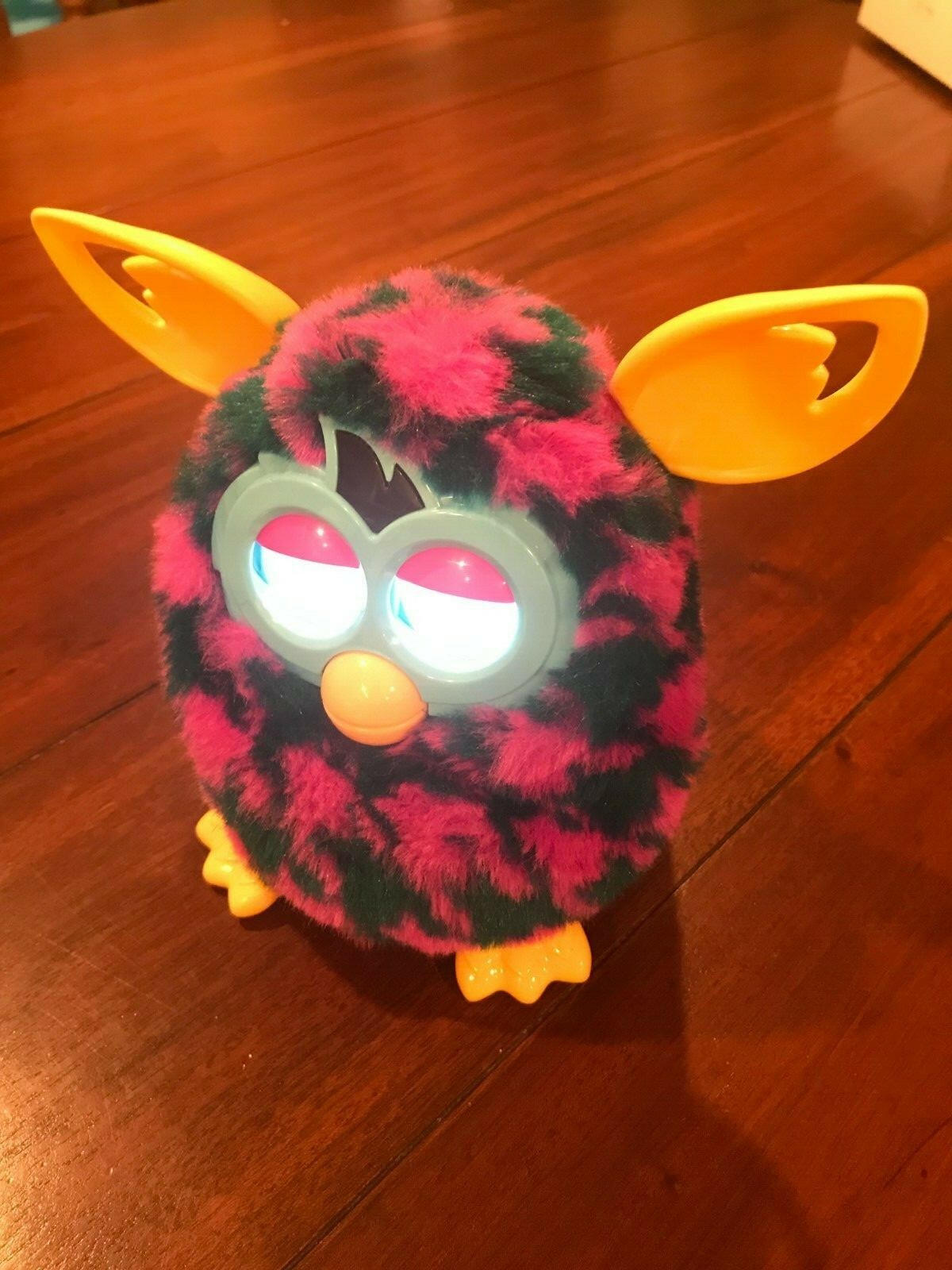 Furby Boom Interactive Houndstooth - works great