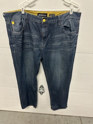 Ecko Untld Straight Fit 19-72 RAW Jeans Size : 42x30