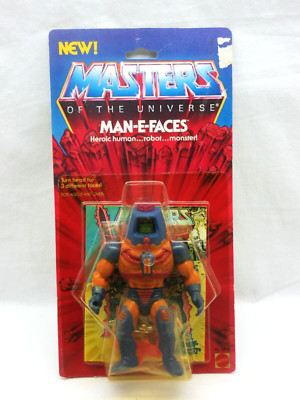MOTU,VINTAGE,MAN-E-FACES,Masters of the Universe,MOC,sealed,figure,He-Man