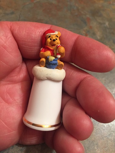 Sterling Classics Winnie The Pooh Santa Thimble