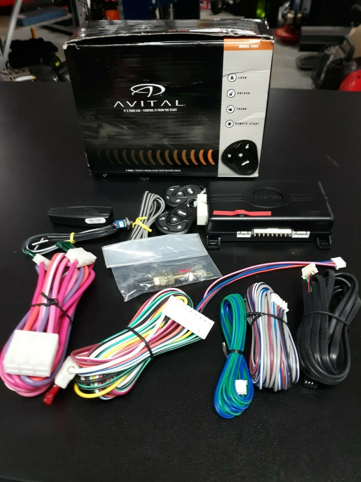 Avital 4103LX Remote Start System with Two 4-Button Remote