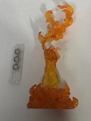 Mezco One:12 Fantastic Four Human Torch   LIGHT-UP FLAME BLAST FX STAND 1/12