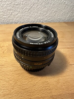 Minolta MD Rokkor 50 mm 1:1,4 - gut - siehe Fotos - Objektiv -